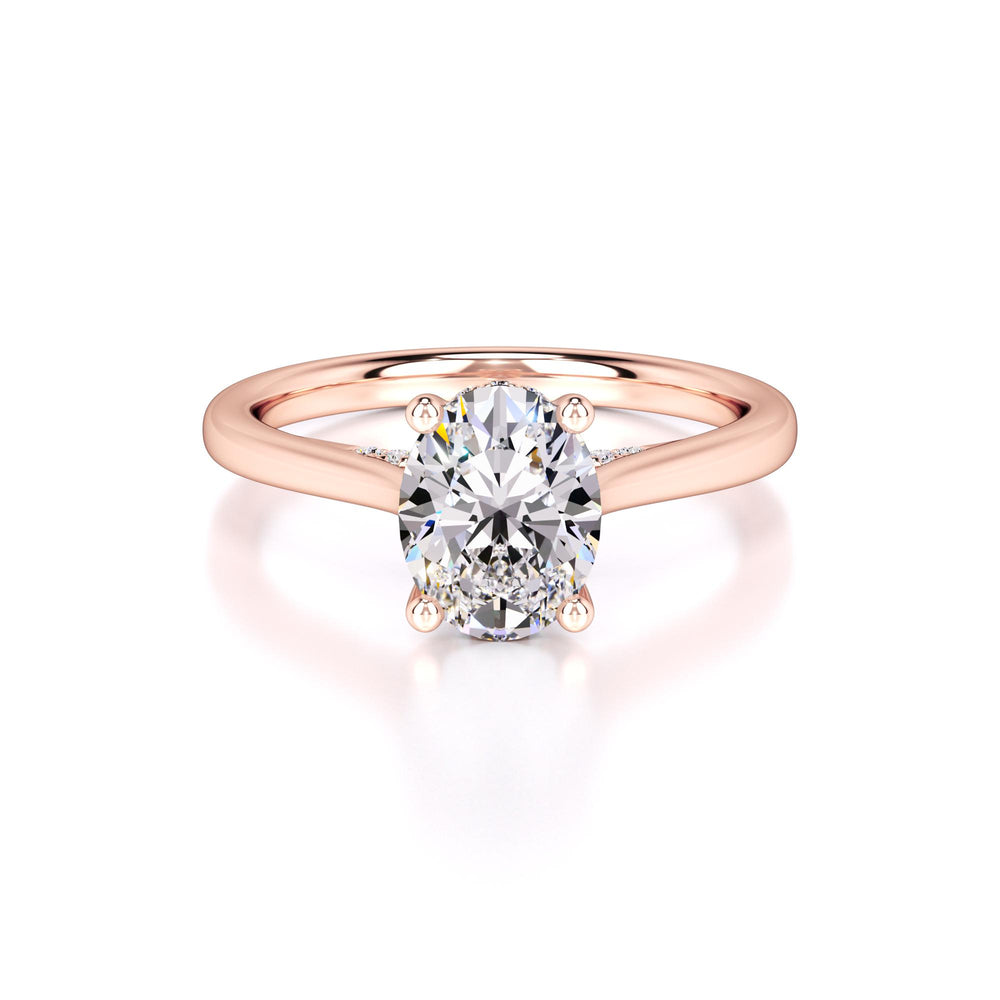 Maya Lab Grown Diamond Ring | Rose Gold | 1