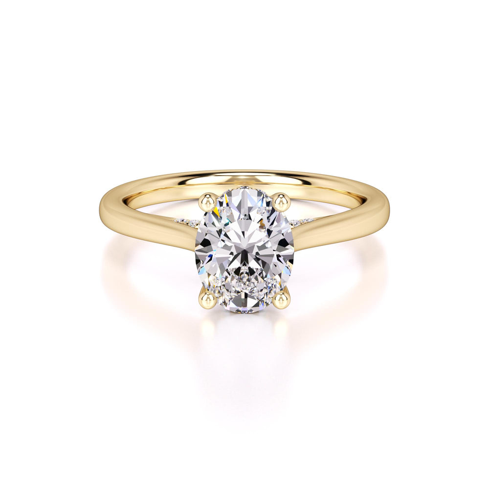 Maya Lab Grown Diamond Ring | Yellow Gold | 1