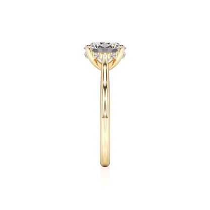 Maya Lab Grown Diamond Ring | Yellow Gold | 4