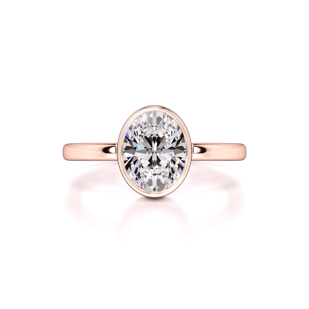 Adriana Moissanite Ring | Rose Gold | 1