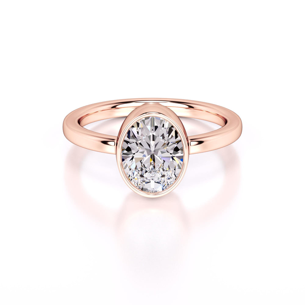 Adriana Lab Grown Diamond Ring | Rose Gold | 1