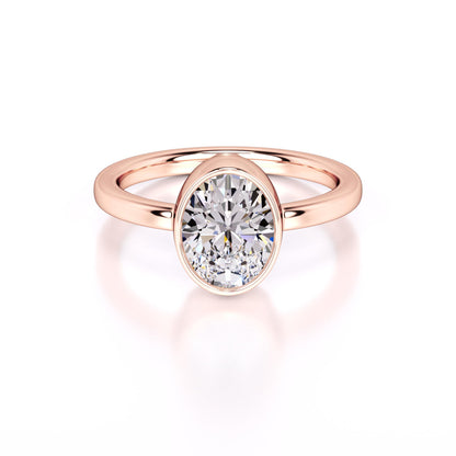 Adriana Lab Grown Diamond Ring | Rose Gold | 1