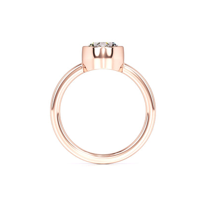 Adriana Moissanite Ring | Rose Gold | 4