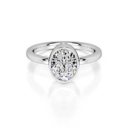 Adriana Lab Grown Diamond Ring | White Gold | 1