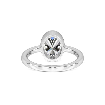 Adriana Moissanite Ring | White Gold | 3