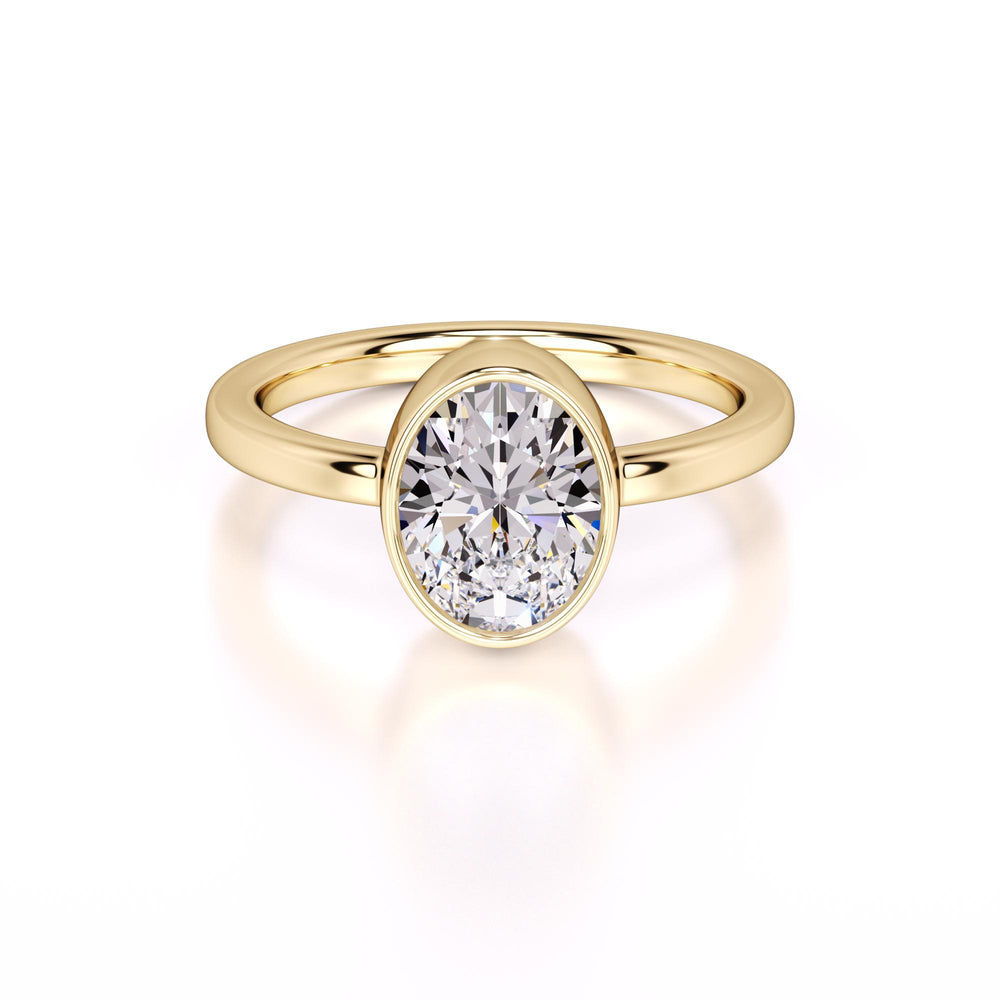 Adriana Lab Grown Diamond Ring | Yellow Gold | 1