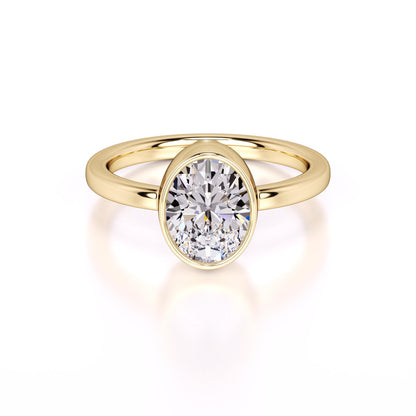 Adriana Lab Grown Diamond Ring | Yellow Gold | 1