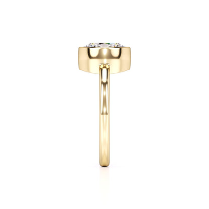 Adriana Lab Grown Diamond Ring | Yellow Gold | 4
