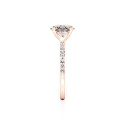 Michelle Lab Grown Diamond Ring | Rose Gold | 4