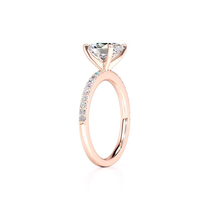 Michelle Lab Grown Diamond Ring | Rose Gold | 3