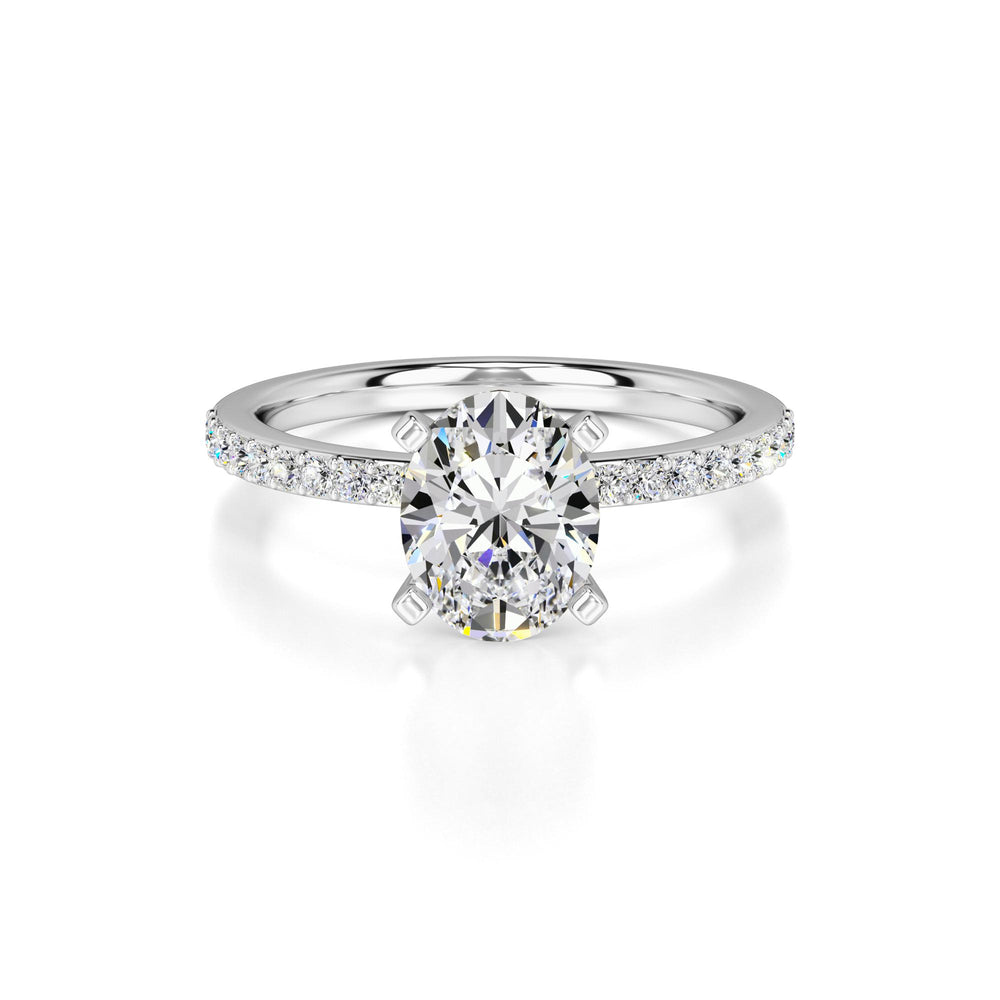 Michelle Lab Grown Diamond Ring | White Gold | 1