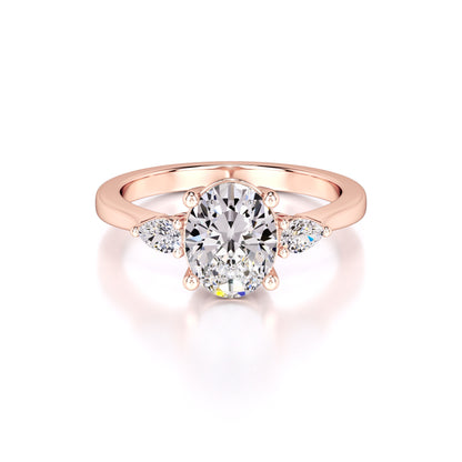 Zara Lab Grown Diamond Ring | Rose Gold | 1