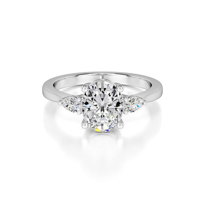 Zara Lab Grown Diamond Ring | White Gold | 1