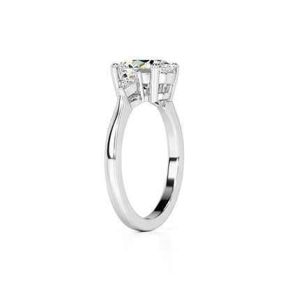 Zara Lab Grown Diamond Ring | White Gold | 3