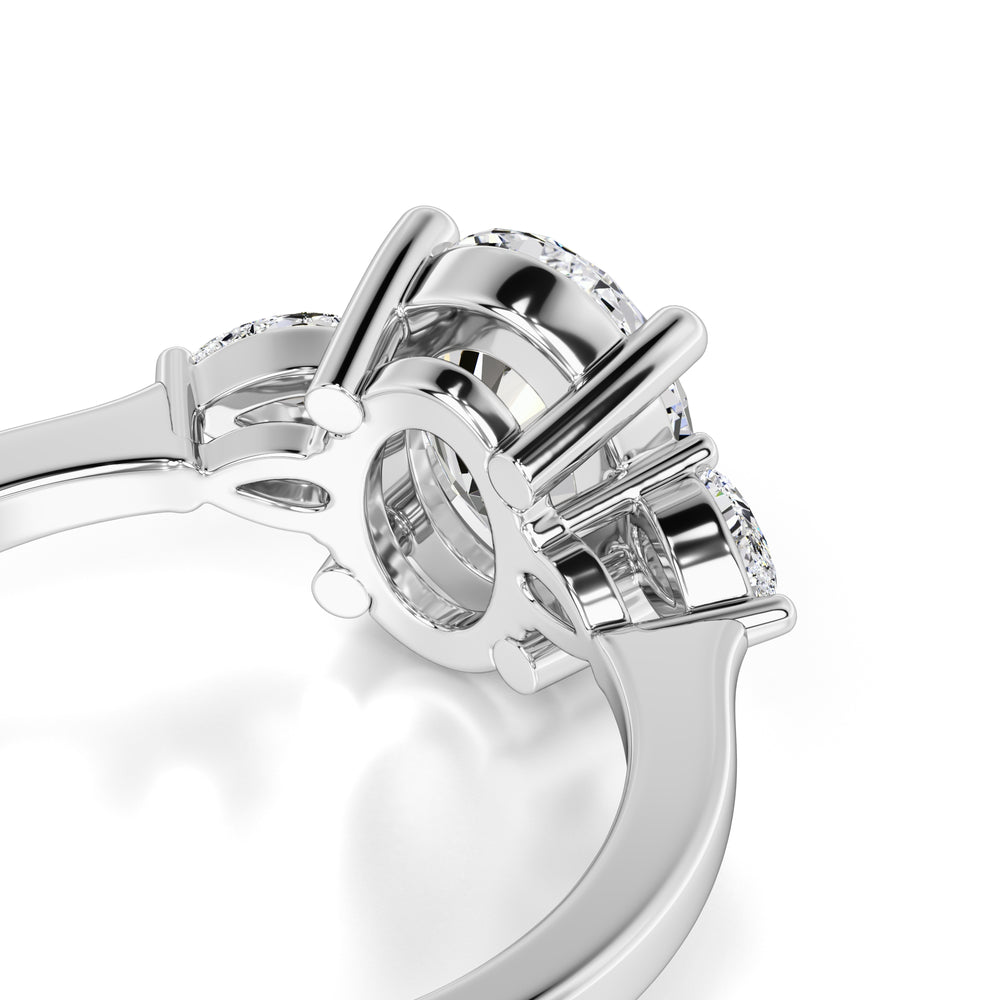 Zara Lab Grown Diamond Ring | White Gold | 2