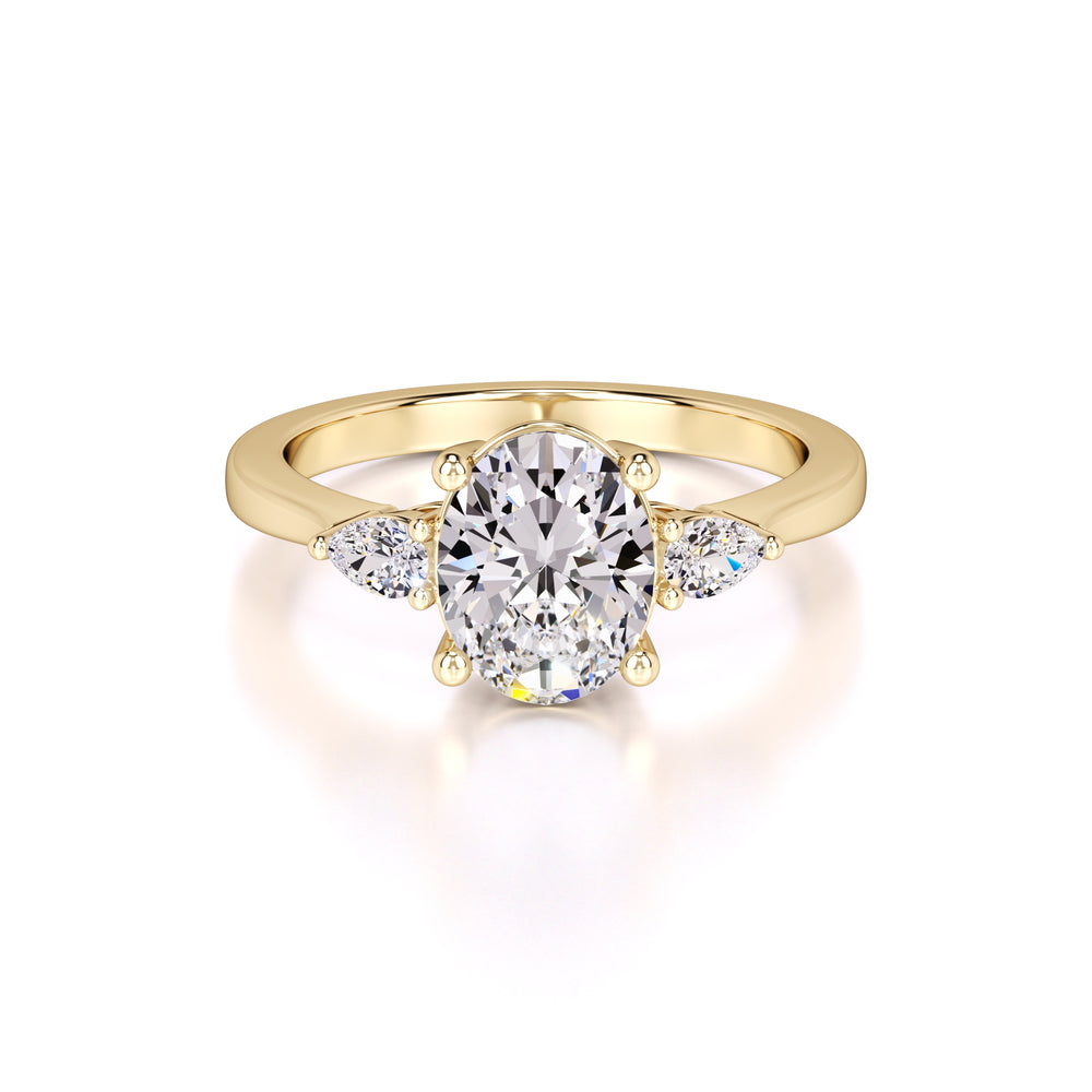 Zara Lab Grown Diamond Ring | Yellow Gold | 1