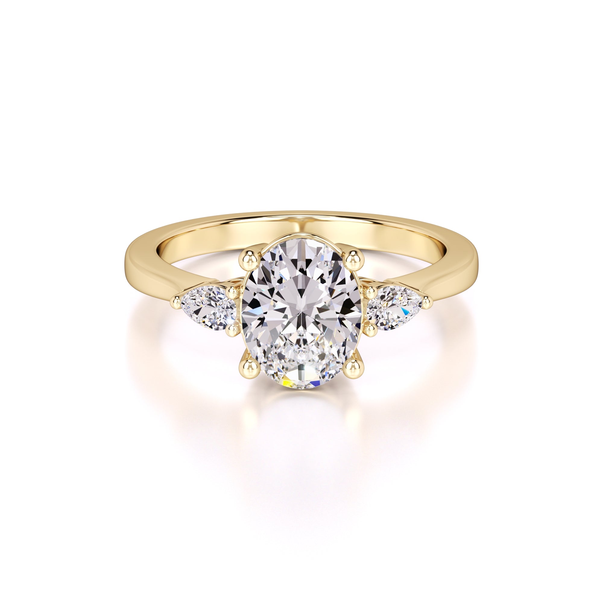 Zara Lab Grown Diamond Ring | Yellow Gold | 1
