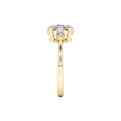 Zara Lab Grown Diamond Ring | Yellow Gold | 4