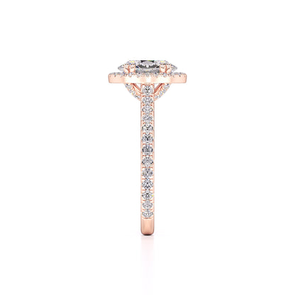 Clara Lab Grown Diamond Ring | Rose Gold | 4