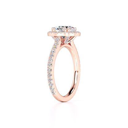 Clara Lab Grown Diamond Ring | Rose Gold | 3