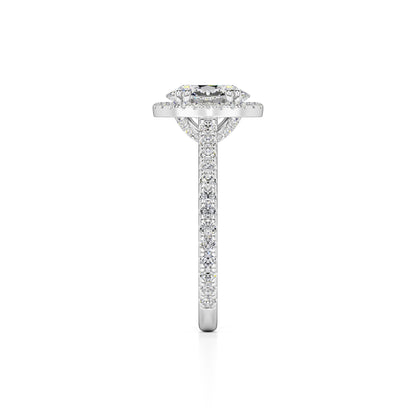 Clara Lab Grown Diamond Ring | White Gold | 4