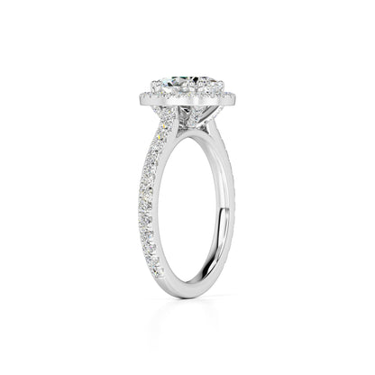 Clara Lab Grown Diamond Ring | White Gold | 3