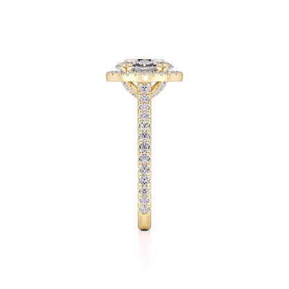 Clara Lab Grown Diamond Ring | Yellow Gold | 4