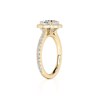Clara Lab Grown Diamond Ring | Yellow Gold | 3