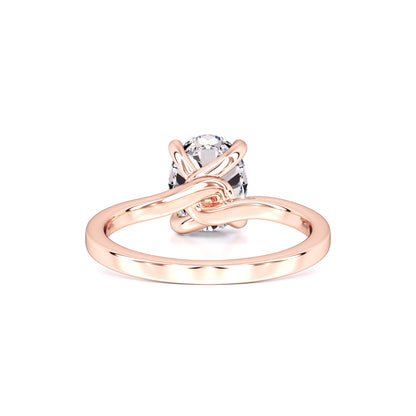 Diana Moissanite Ring | Rose Gold | 3