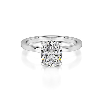 Diana Lab Grown Diamond Ring | White Gold | 1