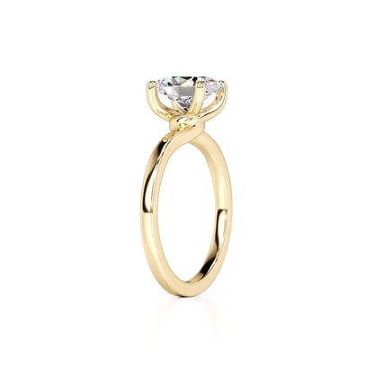 Diana Lab Grown Diamond Ring | Yellow Gold | 3