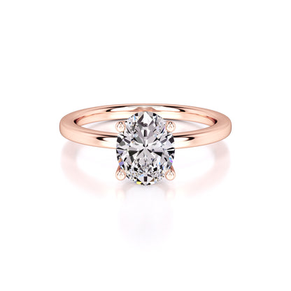Emilia Lab Grown Diamond Ring | Rose Gold | 1