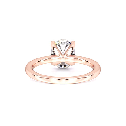 Emilia Moissanite Ring | Rose Gold | 3