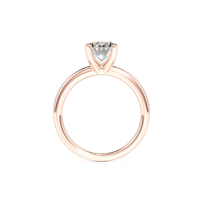 Emilia Moissanite Ring | Rose Gold | 4