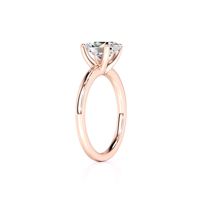 Emilia Lab Grown Diamond Ring | Rose Gold | 3