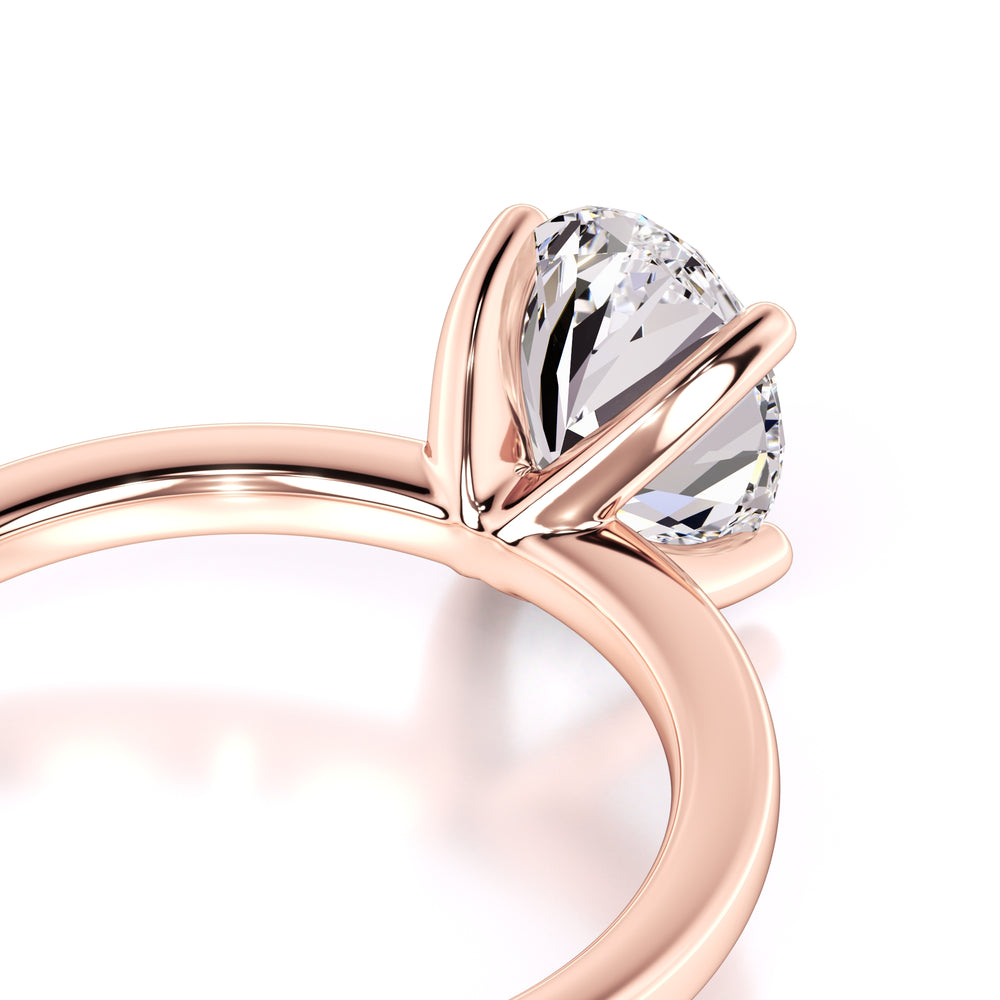Emilia Lab Grown Diamond Ring | Rose Gold | 2