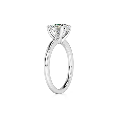 Emilia Lab Grown Diamond Ring | White Gold | 3