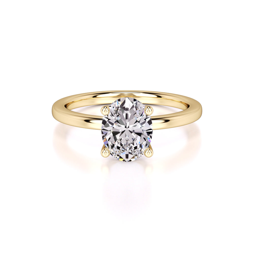 Emilia Lab Grown Diamond Ring | Yellow Gold | 1