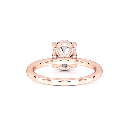 Maria Moissanite Ring | Rose Gold | 3