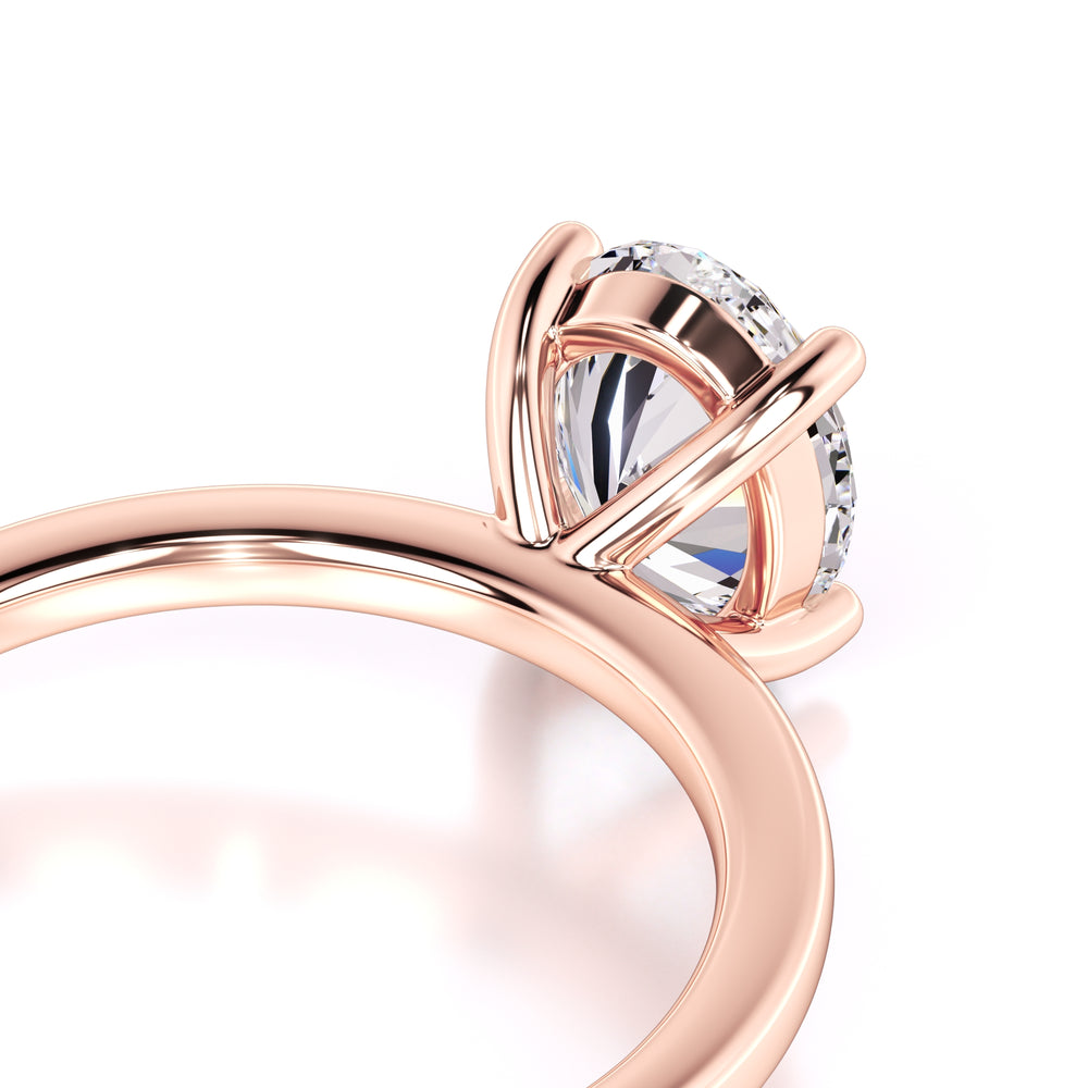 Maria Moissanite Ring | Rose Gold | 2