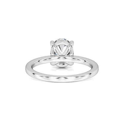 Maria Moissanite Ring | White Gold | 3
