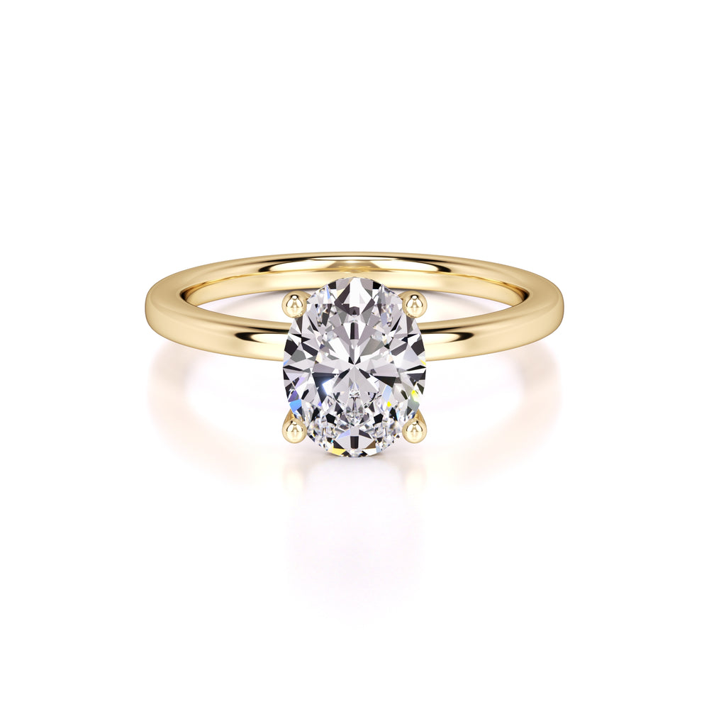 Maria Lab Grown Diamond Ring | Yellow Gold | 1