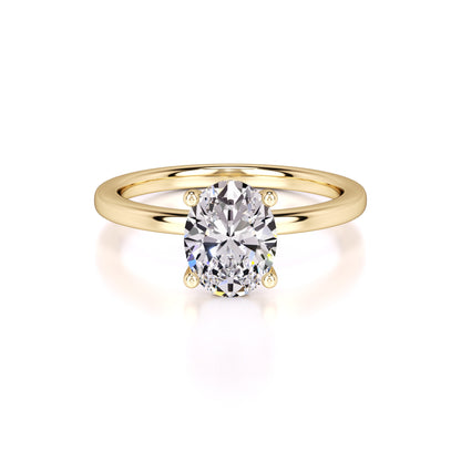 Maria Lab Grown Diamond Ring | Yellow Gold | 1