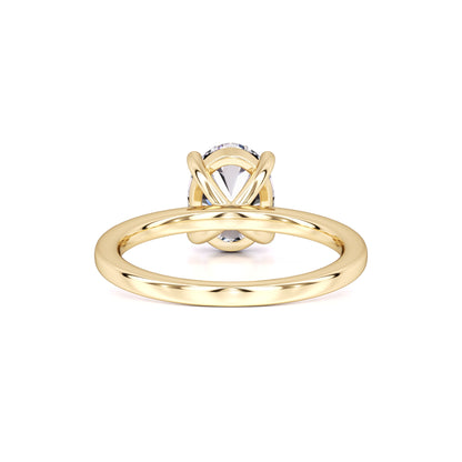 Maria Moissanite Ring | Yellow Gold | 3