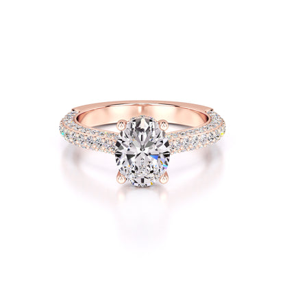 Hayden Lab Grown Diamond Ring | Rose Gold | 1