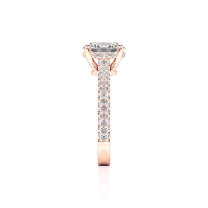 Hayden Lab Grown Diamond Ring | Rose Gold | 4