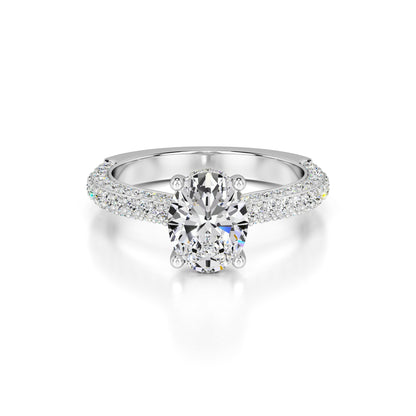 Hayden Lab Grown Diamond Ring | White Gold | 1