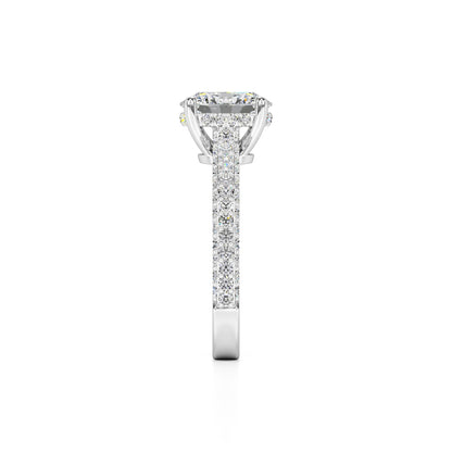 Hayden Lab Grown Diamond Ring | White Gold | 4