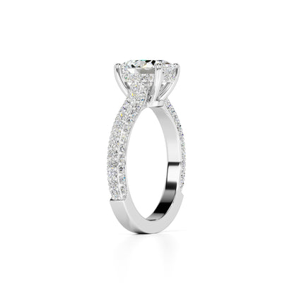 Hayden Lab Grown Diamond Ring | White Gold | 3