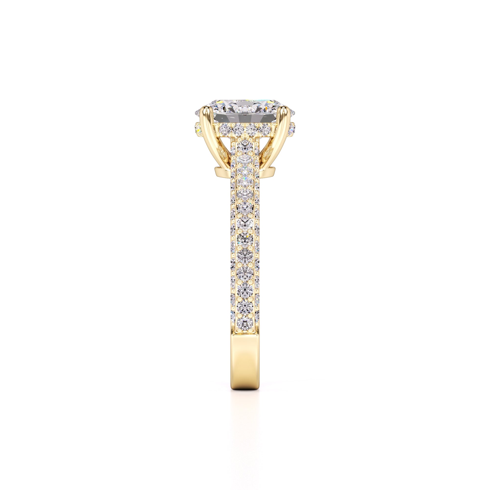 Hayden Lab Grown Diamond Ring | Yellow Gold | 4